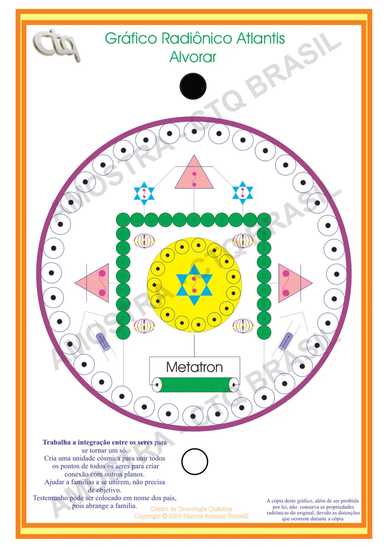 Imagem de Gráfico Radiônico Atlantis Alvorar