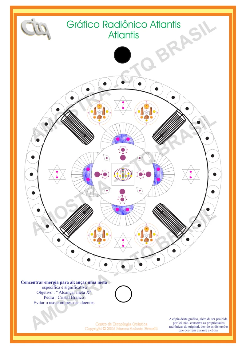 Imagem de Gráfico Radiônico Atlantis Atlantis