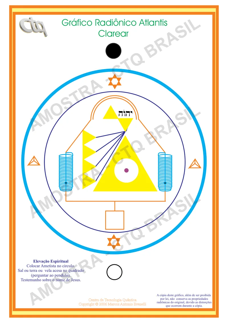Imagem de Gráfico Radiônico Atlantis Clarear