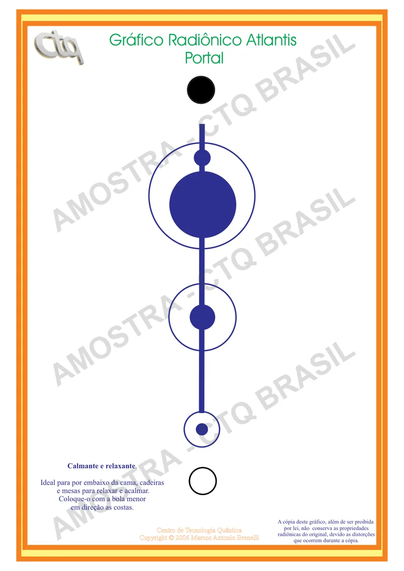 Imagem de Gráfico Radiônico Atlantis Portal