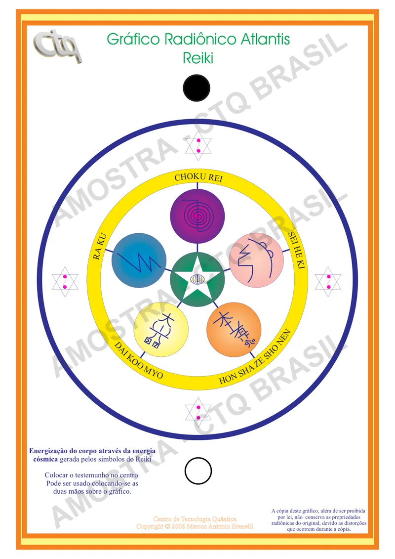 Imagem de Gráfico Radiônico Atlantis Reiki