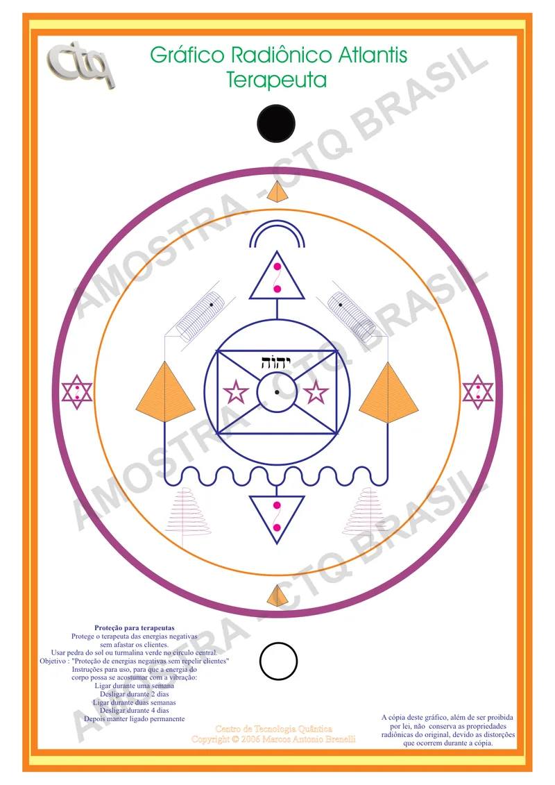 Imagem de Gráfico Radiônico Atlantis Terapeuta
